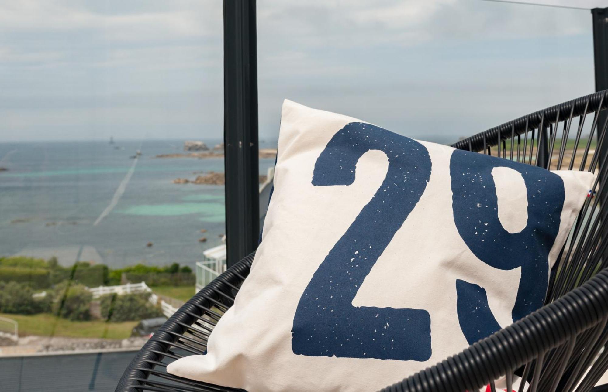 Ocean View - Luxueux T3 Avec Magnifique Vue Mer Porspoder Bagian luar foto